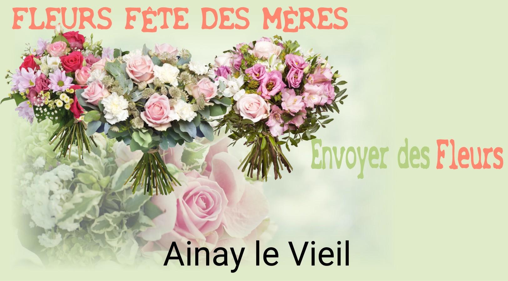 Bouquet de Fête des Mères livré à Ainay-le-Vieil